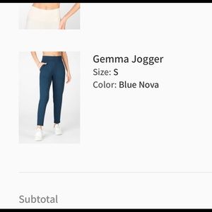 Fabletics jogger pant